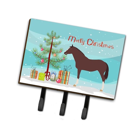 Carolines Treasures English Thoroughbred Horse Christmas Leash or Key Holder BB9280TH68